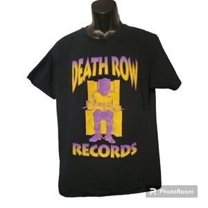 Death Row Records T-shirt Size Large